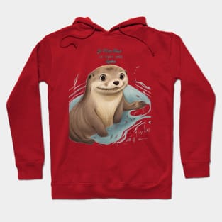 Je M'en  Je Suis Une Loutre Hoodie